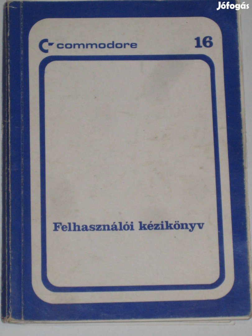 Tory Commodore 16 Felhasználói kézikönyv