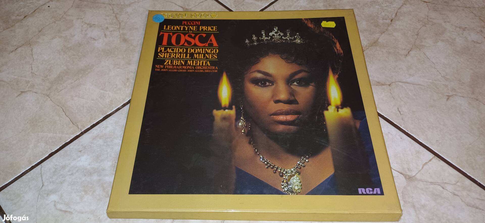 Tosca Mehta 2lp bakelit hanglemez box