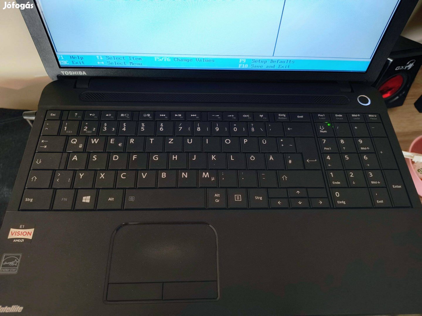 Toshiba C50D-A-10M laptop hiányosan