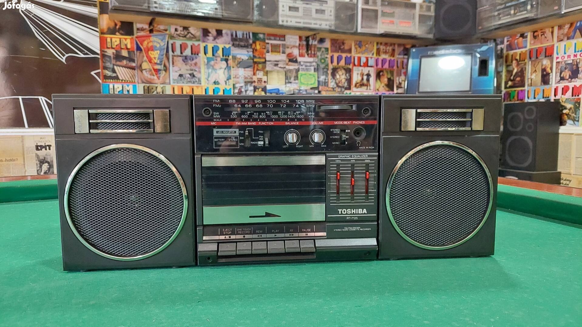 Toshiba RT-7125 kazettás magnó