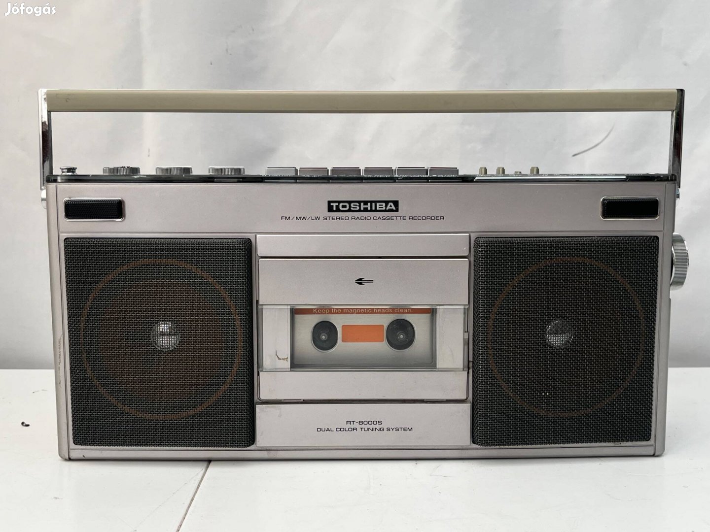 Toshiba RT-8000S retro rádiós magnó szervizelve