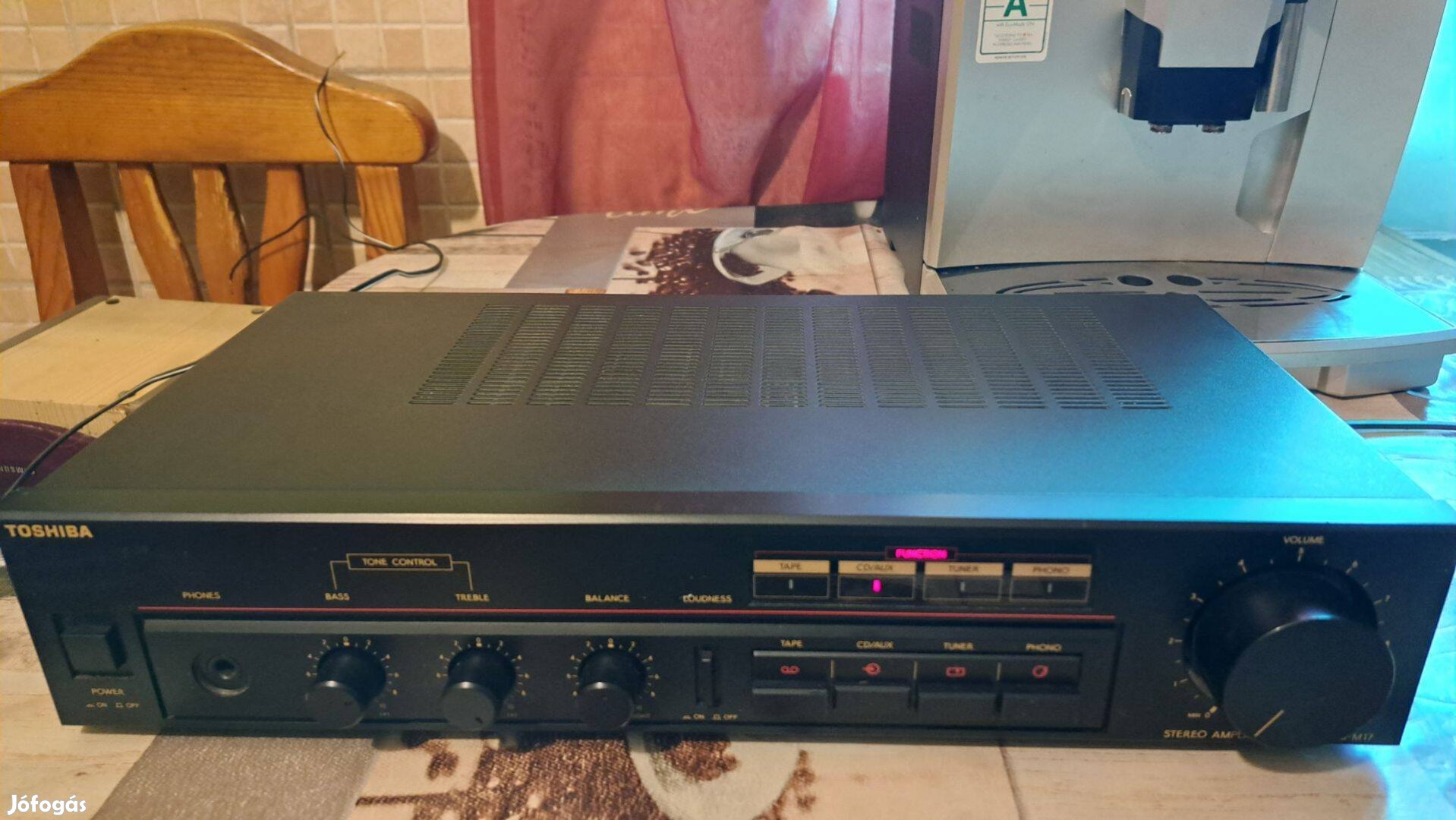 Toshiba SB-M17 Típusú Stereo Erősítő Made In Japán