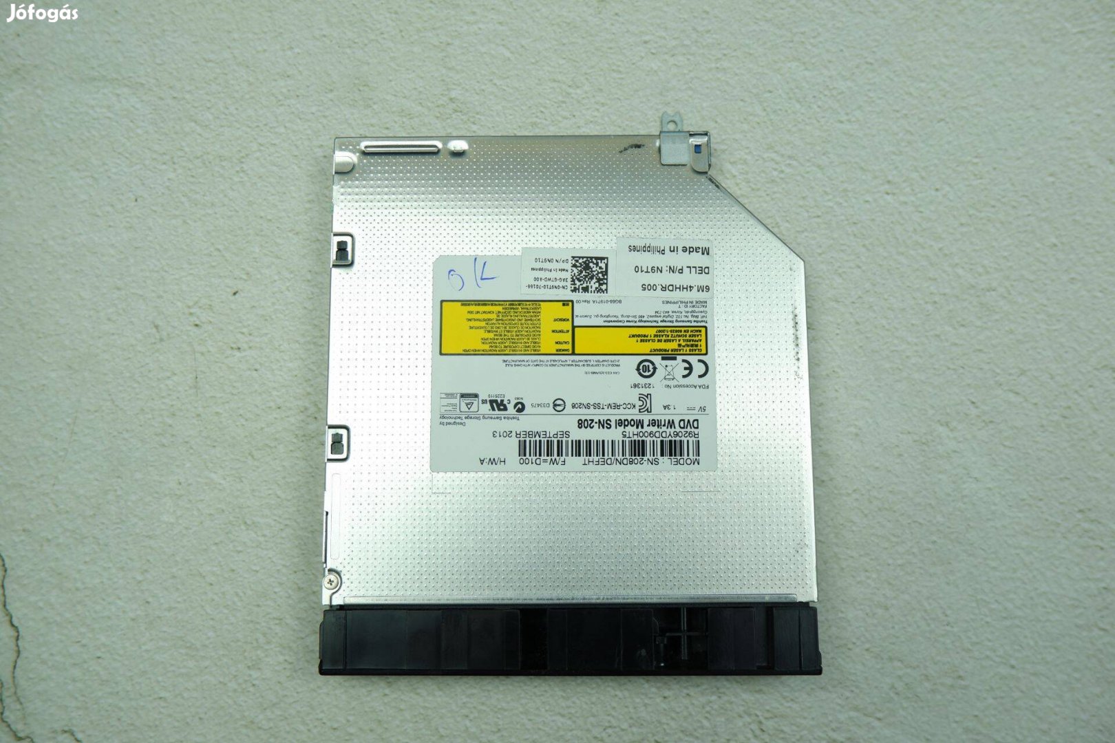 Toshiba Samsung laptop DVD író SN-208DN 12.7mm SATA