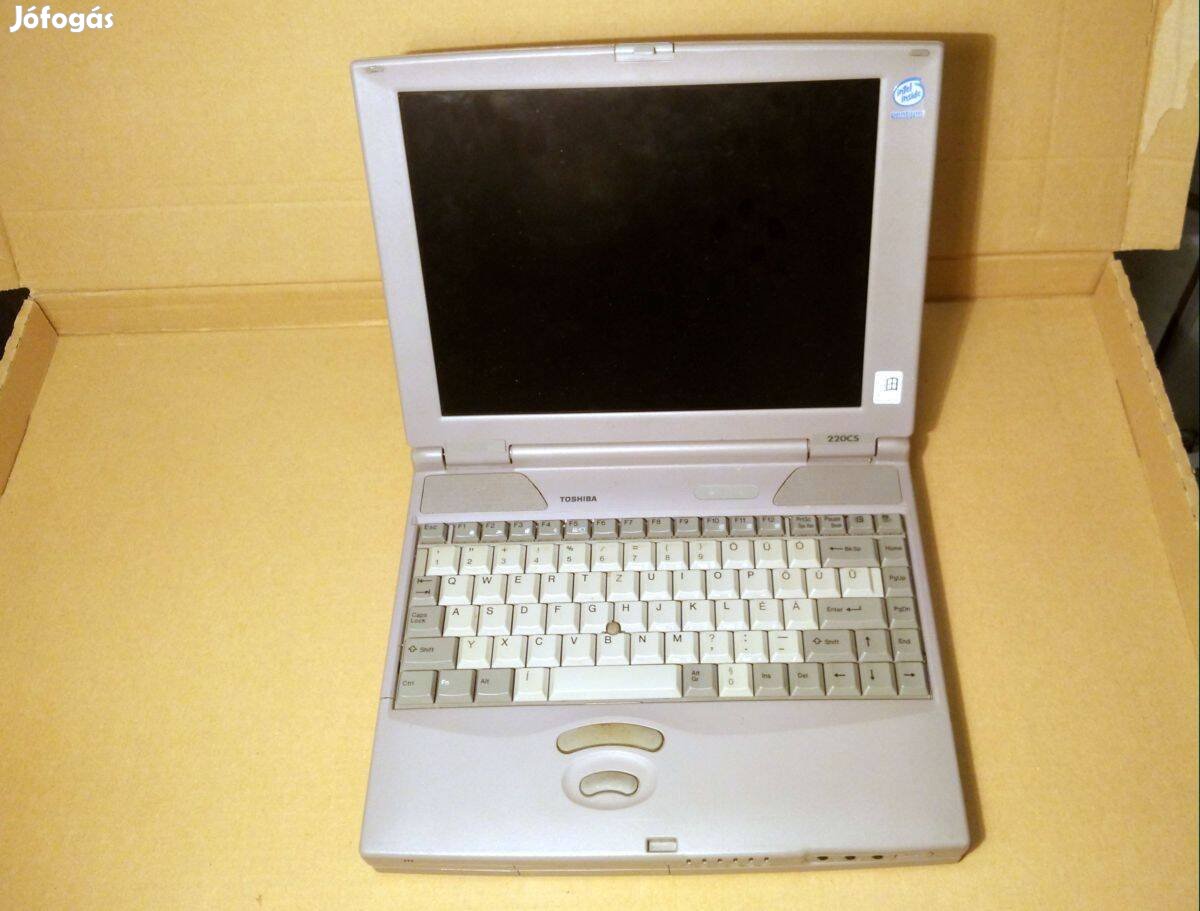 Toshiba Satellite 220CS Laptop (kb.1997) teszteletlen