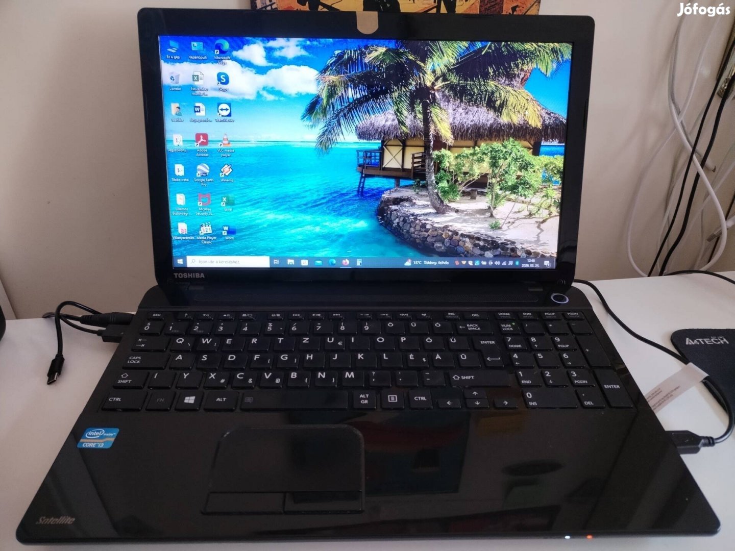 Toshiba Satellite C55-A-19 4 mag 4gb ram 128ssd