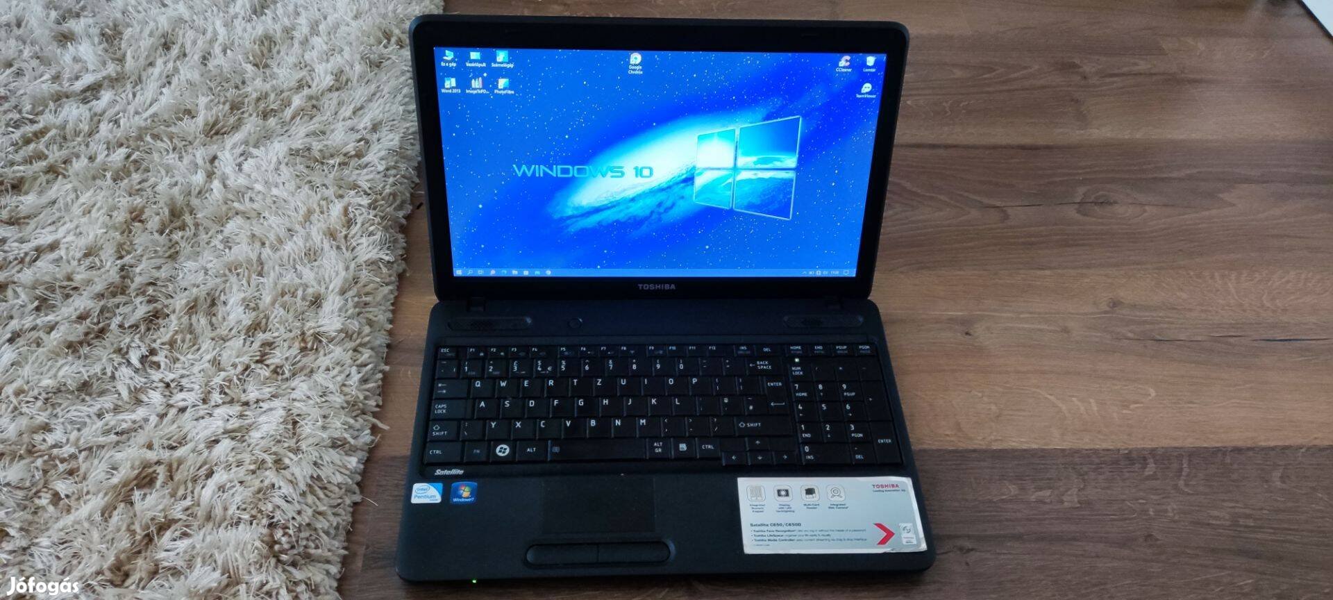 Toshiba Satellite C650 laptop