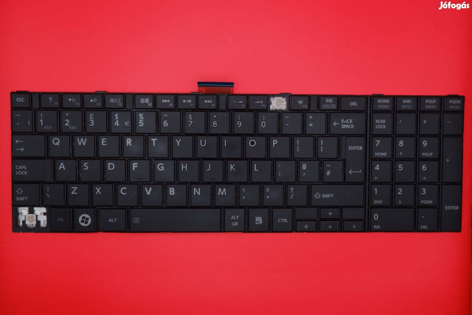 Toshiba Satellite C850 855 870 875 laptop billentyűzet gomb