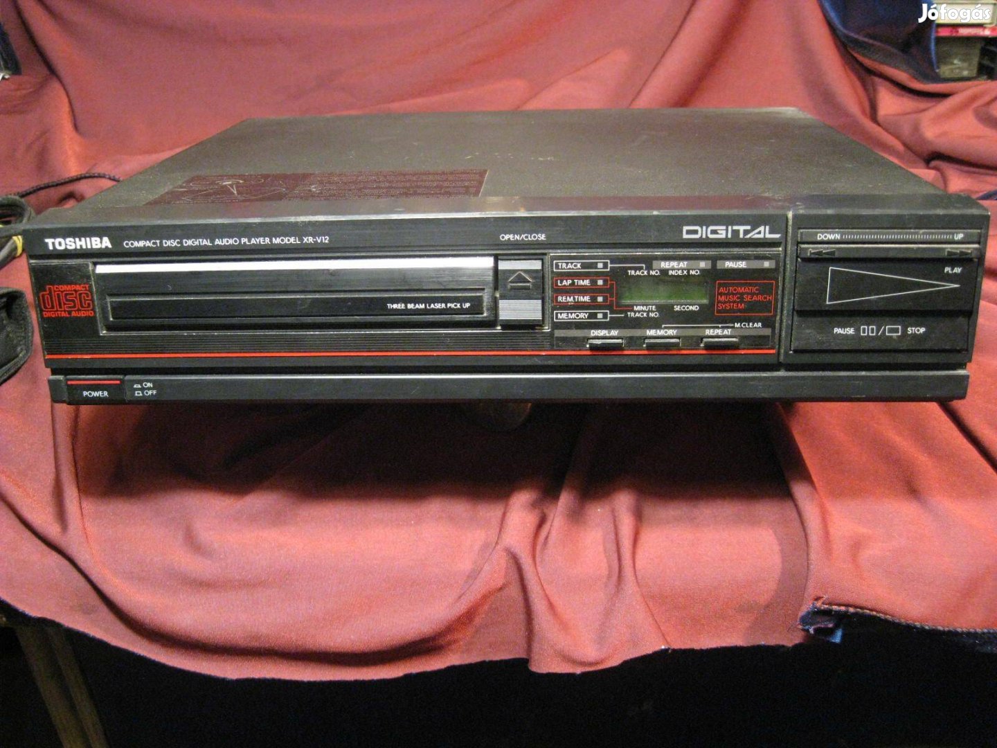 Toshiba XR-V12 cd játszó 1980 as évelből