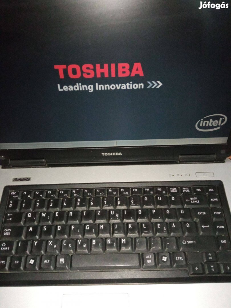 Toshiba laptop alkatrésznek vagy javításra eladó