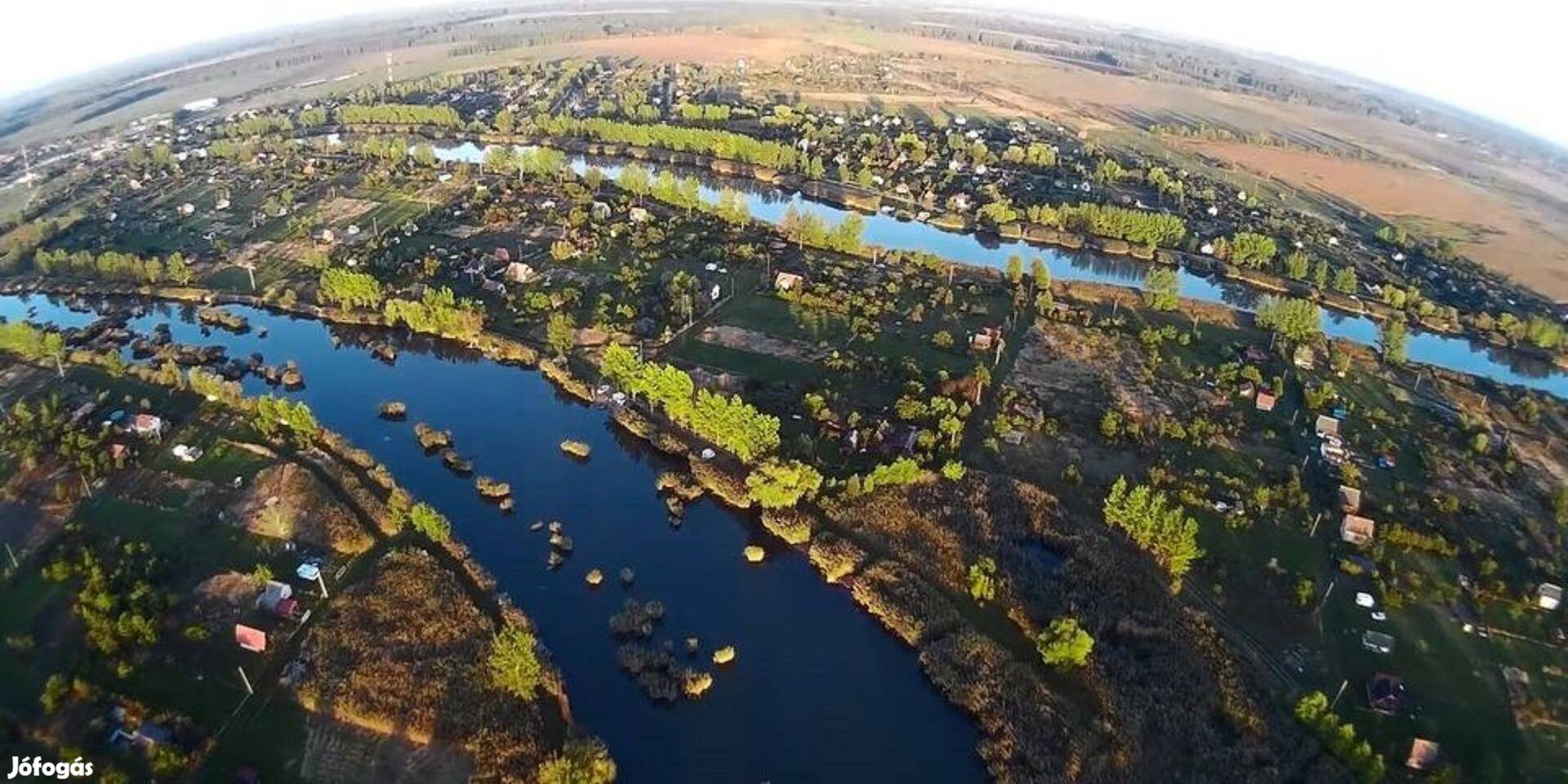 Tószeg, horgásztelek, üdülésre, horgász