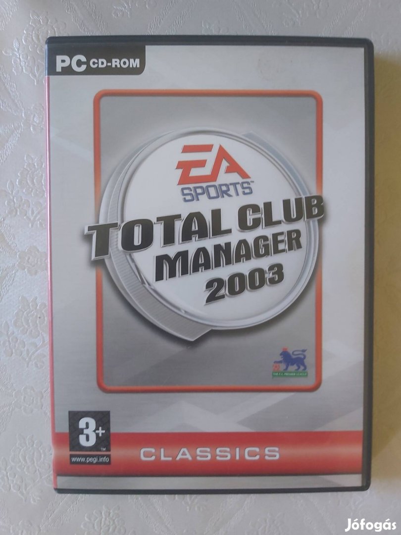 Total Club Manager 2003 PC CD játék