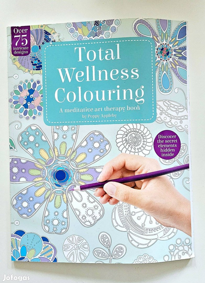 Total wellness colouring színező kreatív magazin