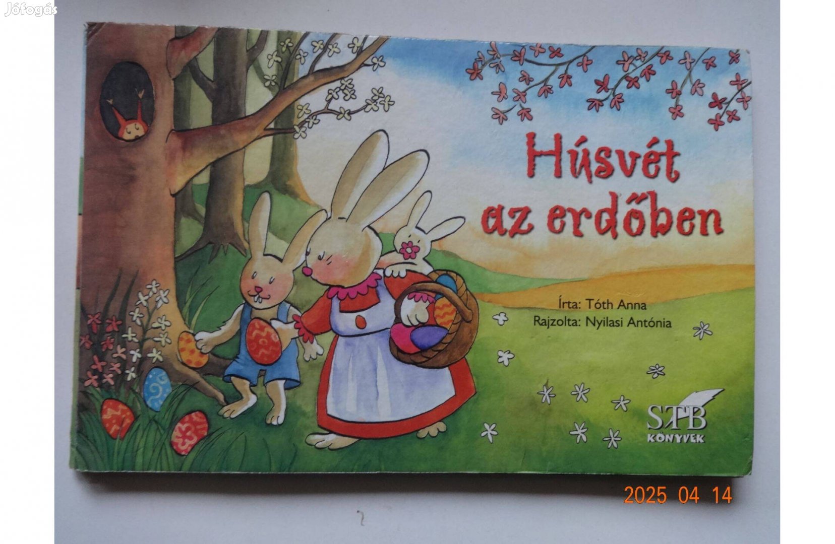 Tóth Anna: Húsvét Az Erdőben - kemény lapos mesekönyv Nyilasi Antónia