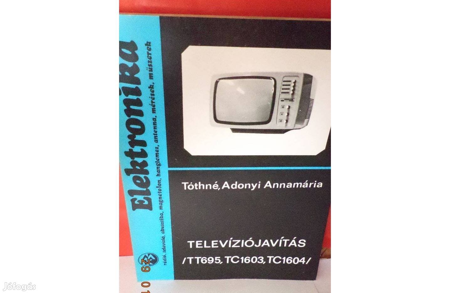 Tóthné, Adonyi Annamária: Televizió javitás /TT695