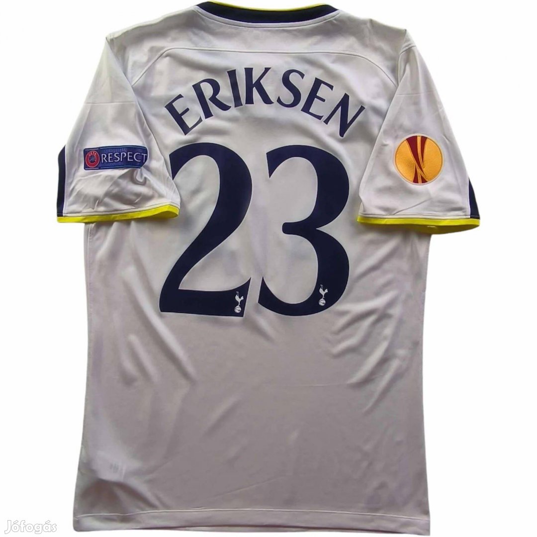 Tottenham Hotspur 2014-15 hazai Christian Eriksen EL foci mez M-es