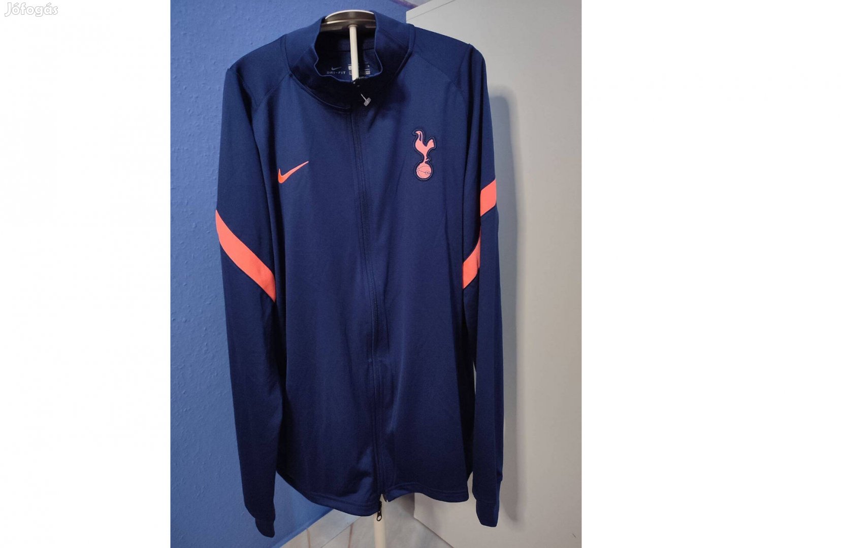 Tottenham Hotspur eredeti Nike cipzáras felső (L)