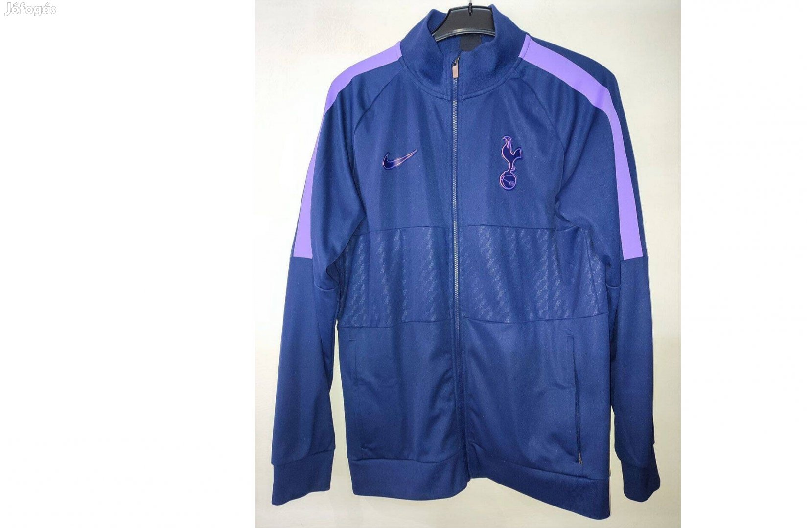 Tottenham Hotspur eredeti Nike sötétkék lila cipzáras felső (L-es)