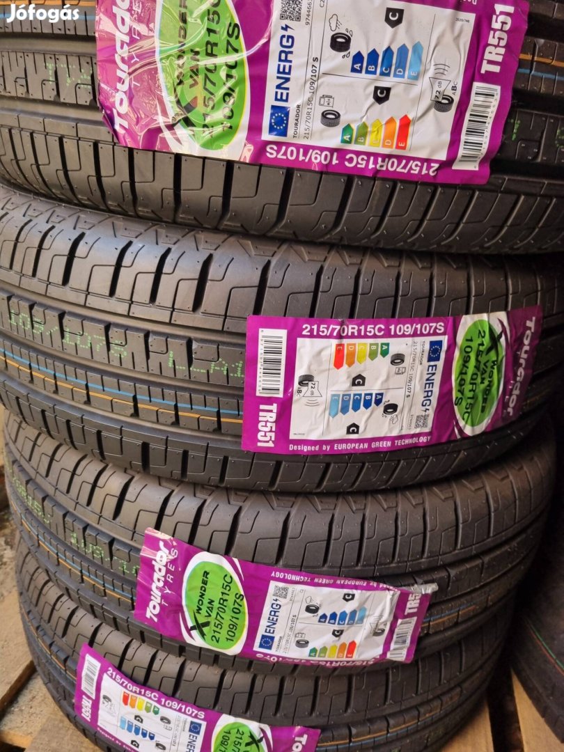 Tourador 215/70 R15C Új Nyári. 215/70R15C