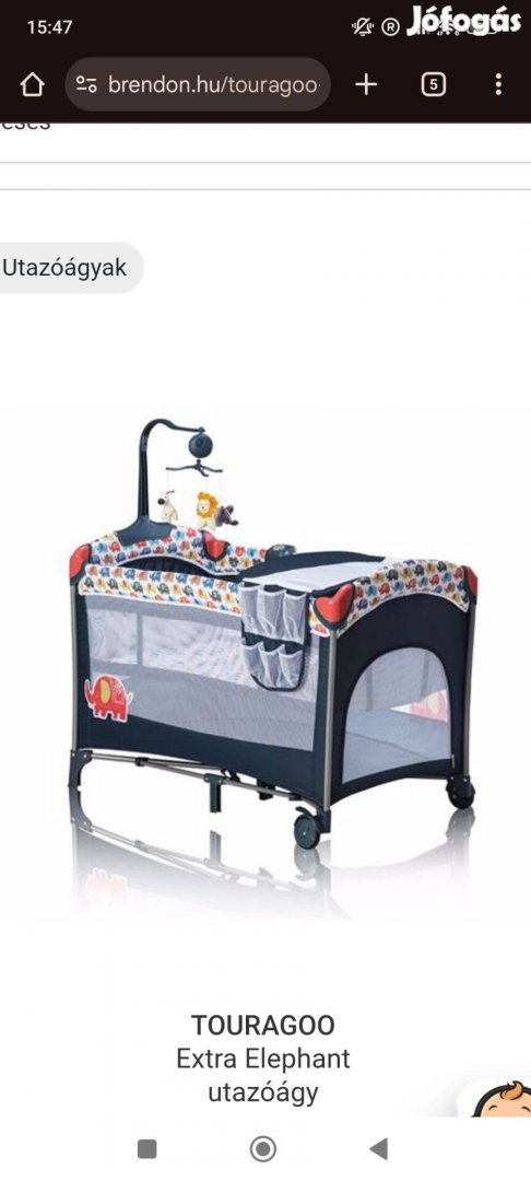 Touragoo utazó kiságy