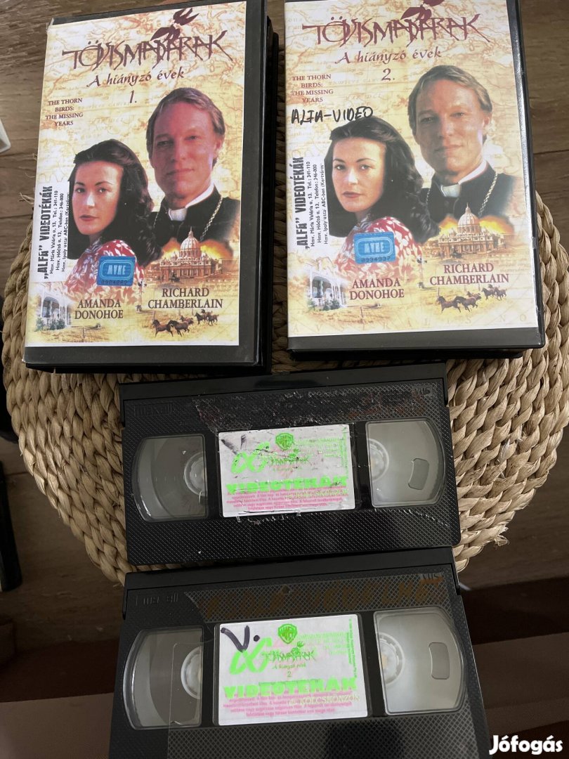 Tövismadarak 1-2 vhs m