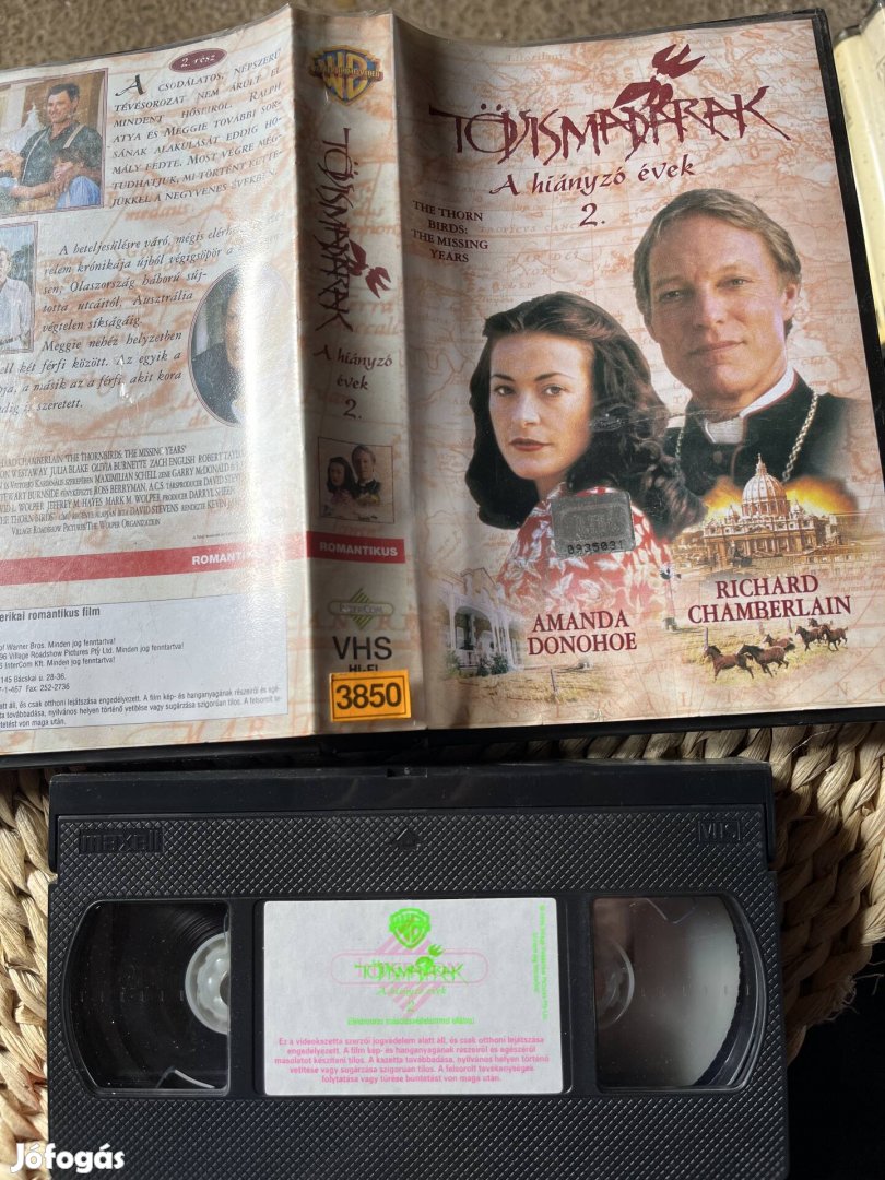 Tövismadarak 2 vhs