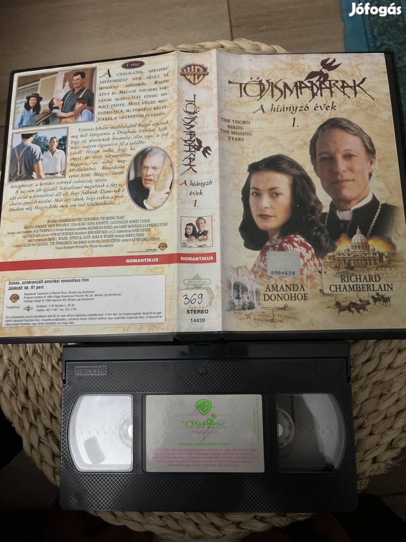 Tövismadarak vhs film