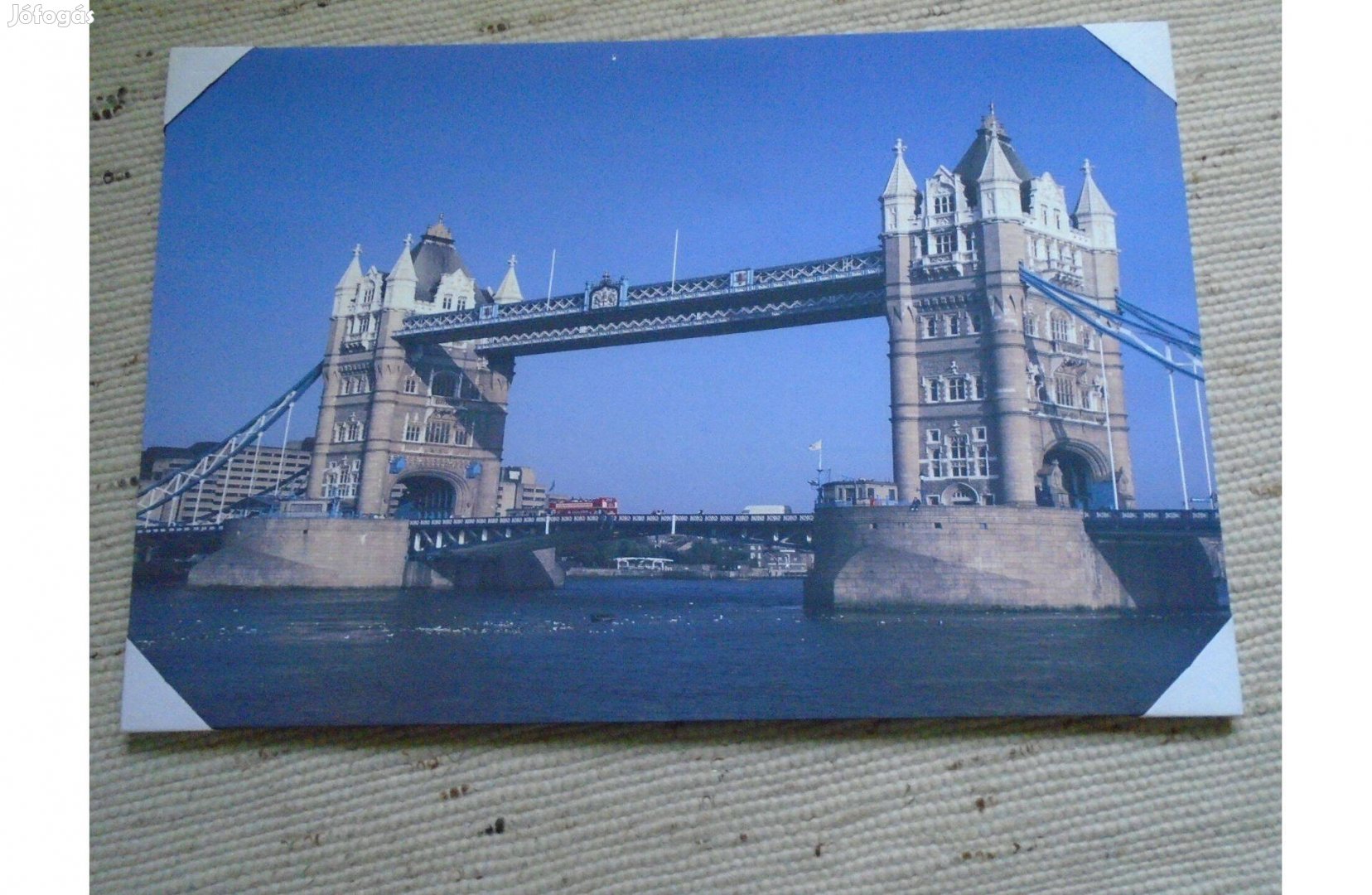 Tower Bridge fali kép csomagolt, új - felül pici kis szépség hibával