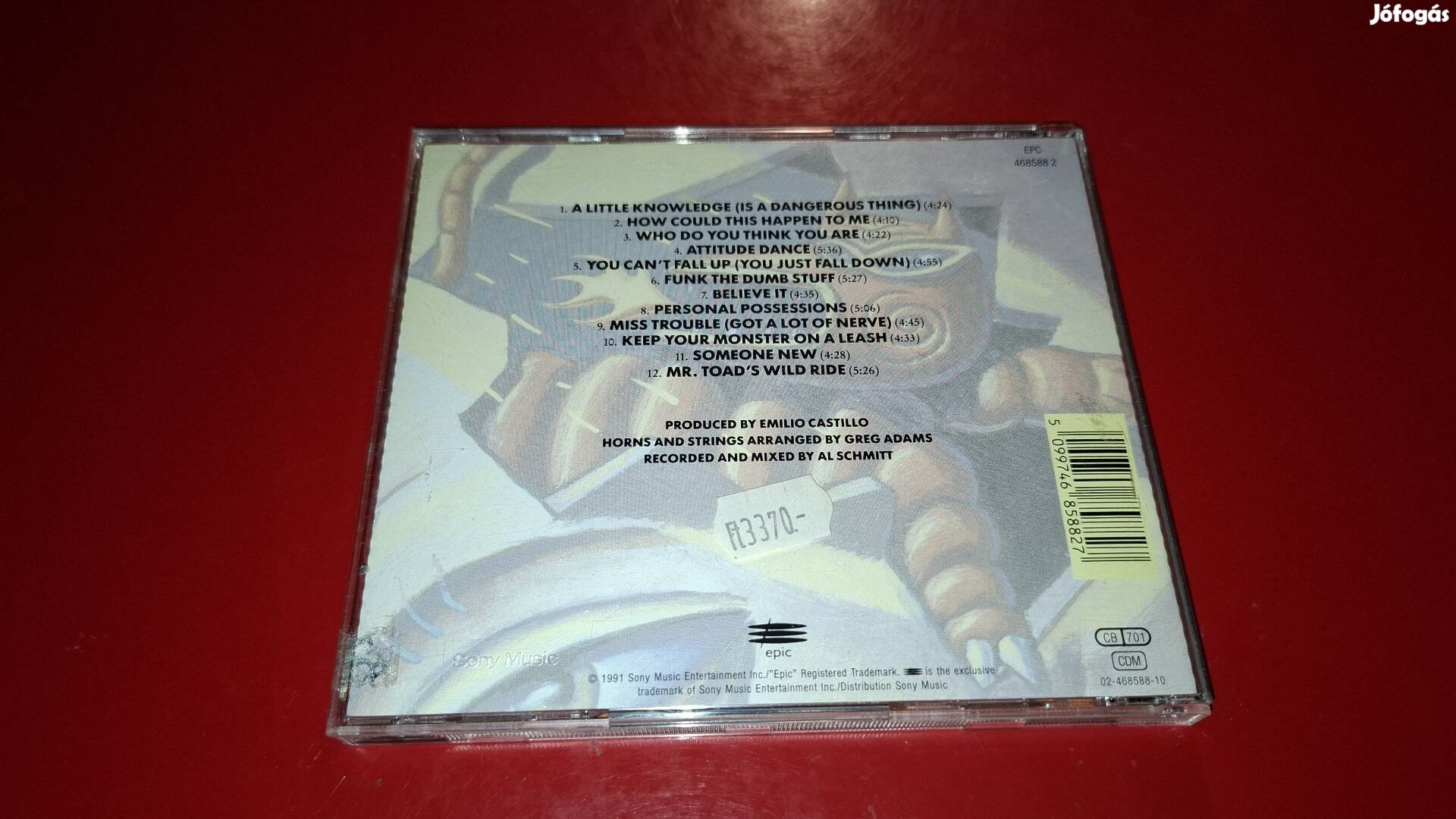 Tower Of Power Monster on a leash Cd 1991 Funky