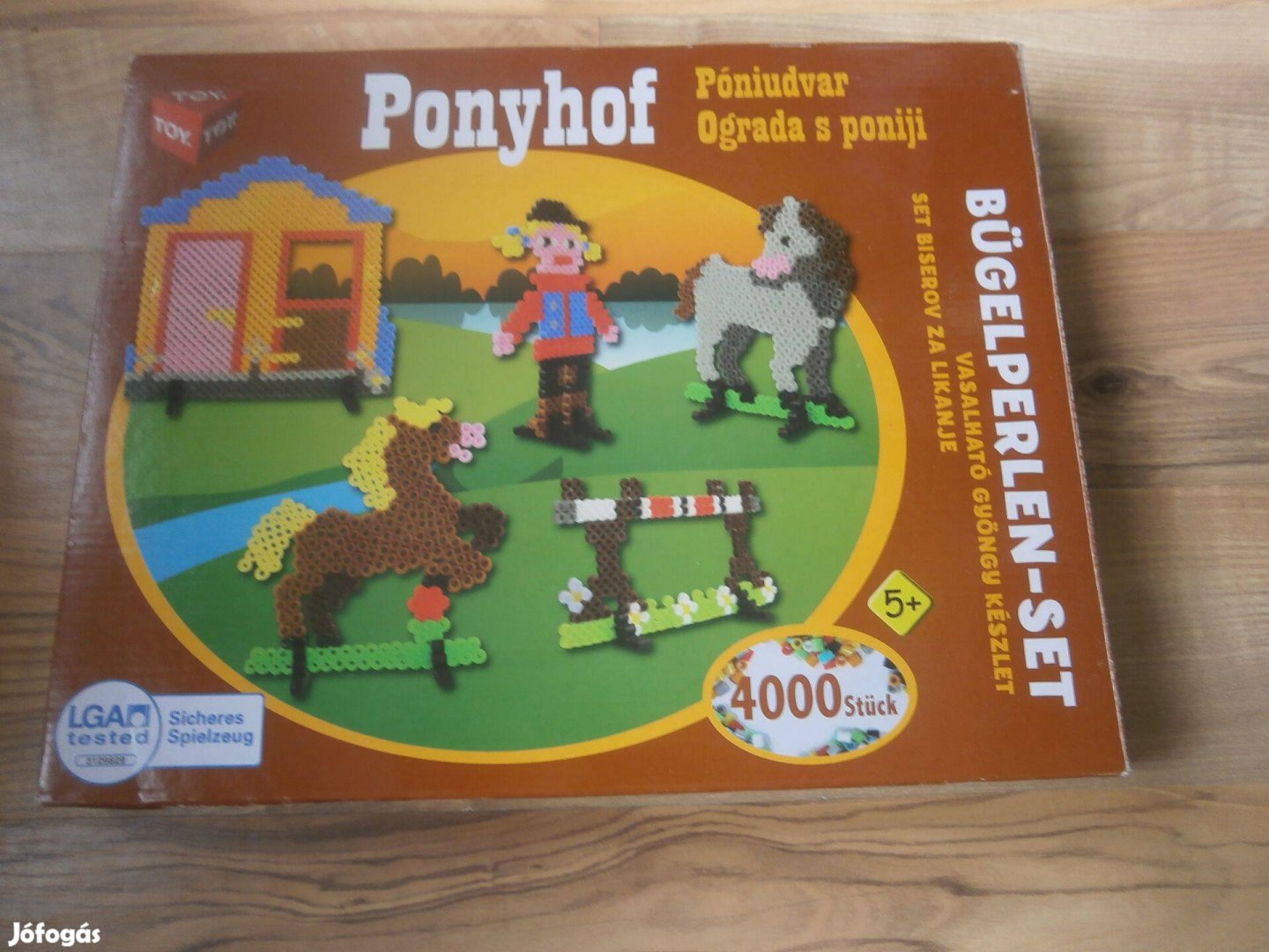 Toy Póniudvar vasalható gyöngy szett 4000 db