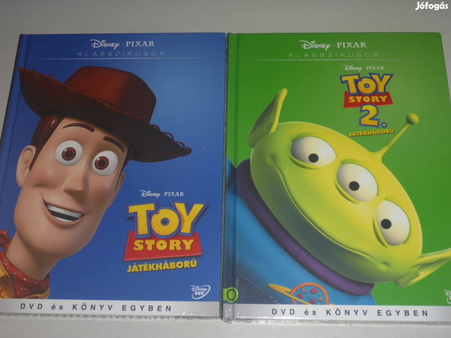 Toy Story 1. 2. digibook változat DVD és könyv egyben