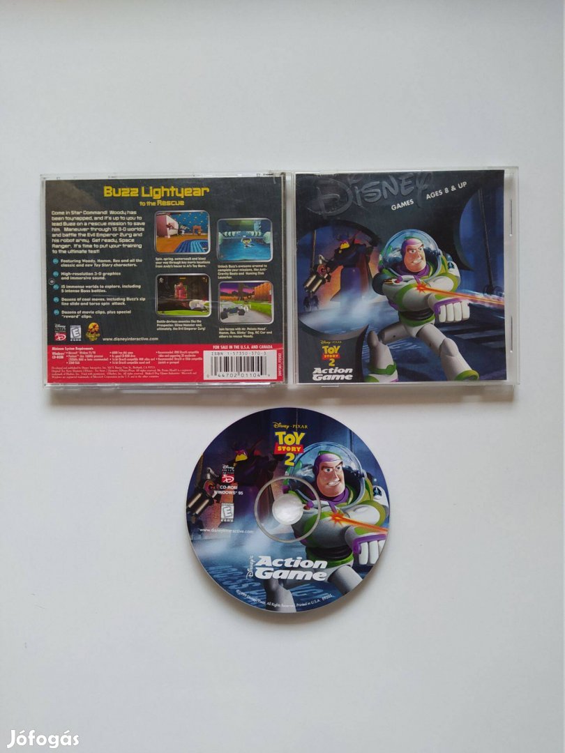 Toy Story 2 Buzz Lightyear to the Rescue Retro PC játék