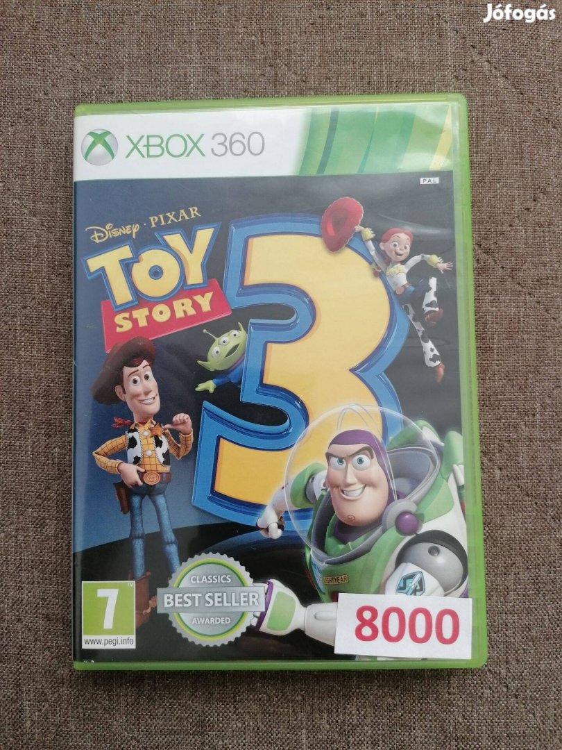 Toy Story 3 Xbox 360 játék eladó! Disnep pixar