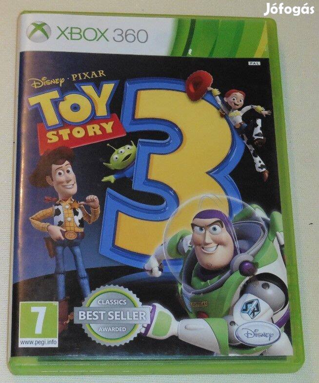 Toy Story 3. (Gyerekjáték) Gyári Xbox 360, Xbox ONE, Series X Játék