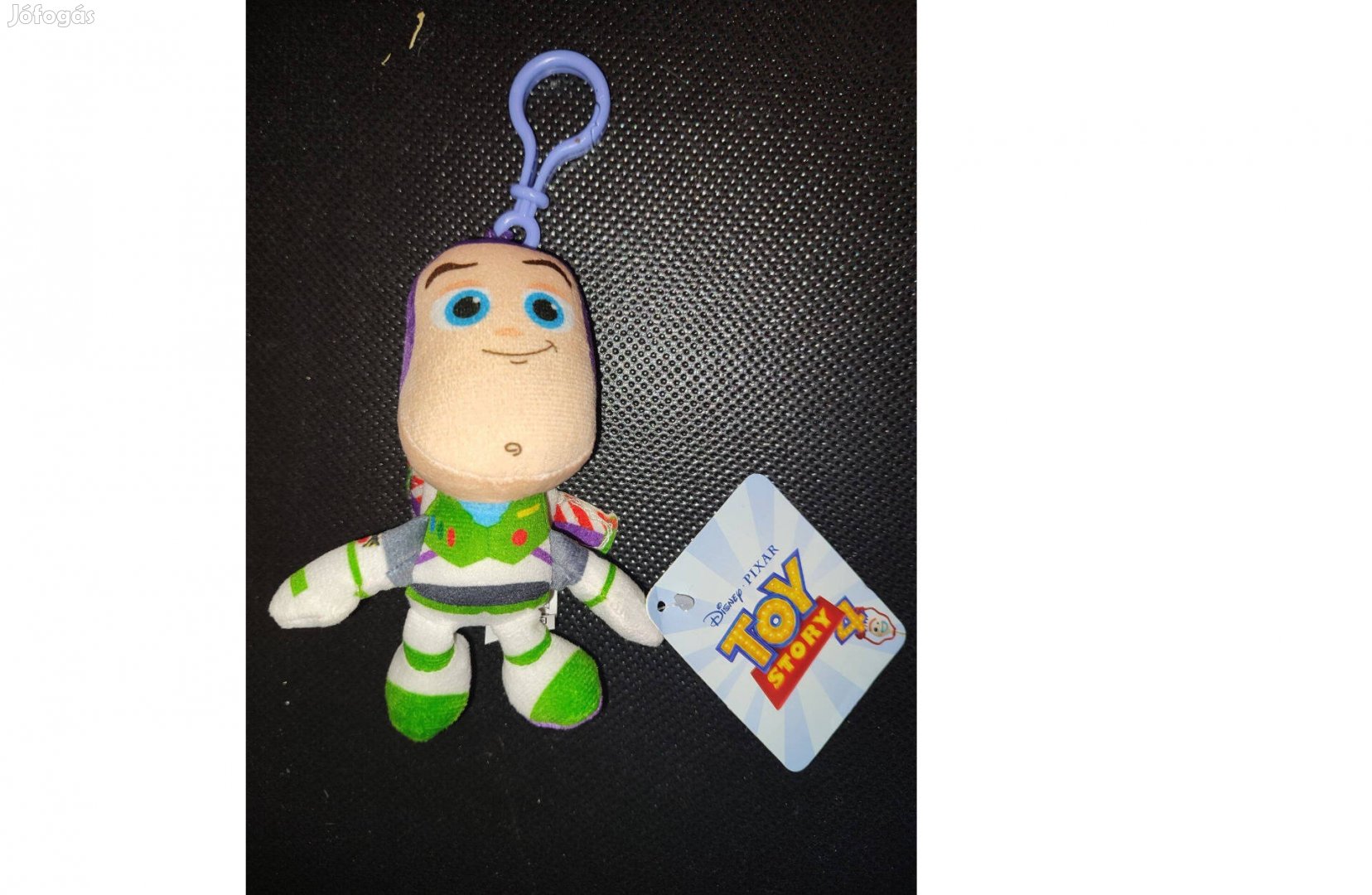 Toy Story 4 Buzz Lightyear eredeti új címkés plüss kulcstartó