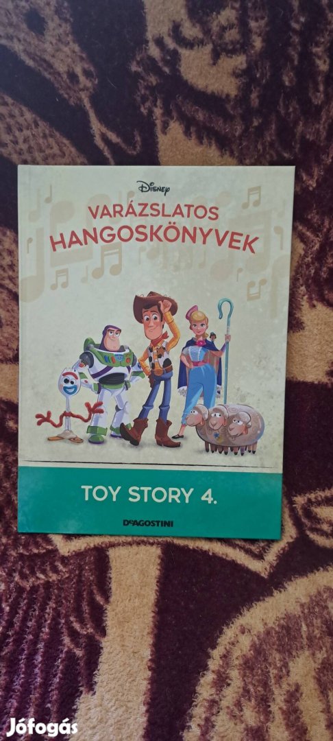 Toy Story 4 Disney hangoskönyv 