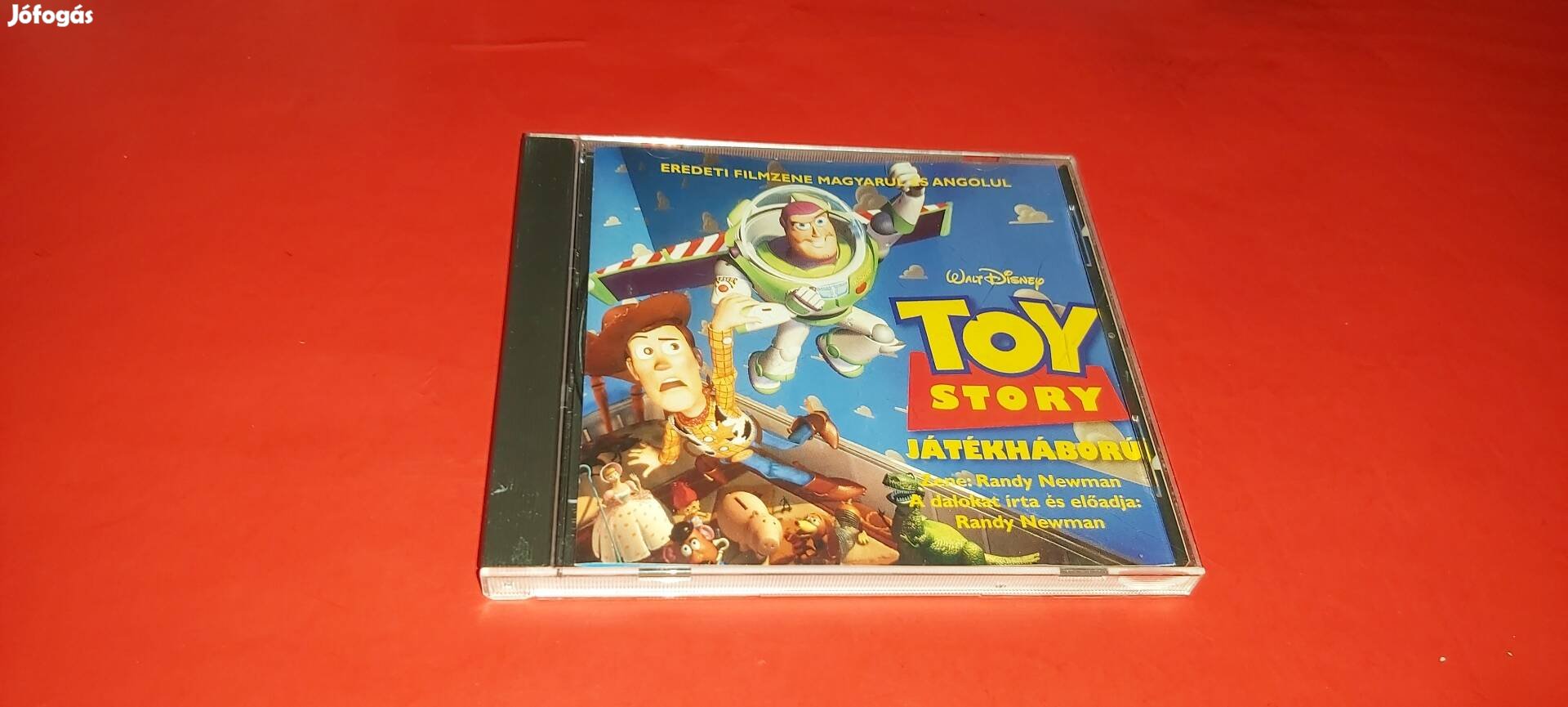 Toy Story Jétékháború filmzene  Magyarul és Angolul Cd 1996