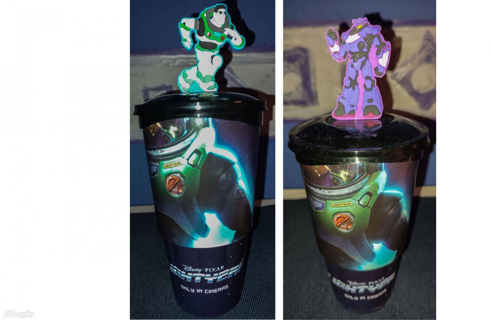 Toy Story Lightyear tropperes mozis pecsét nyomós pohár 2