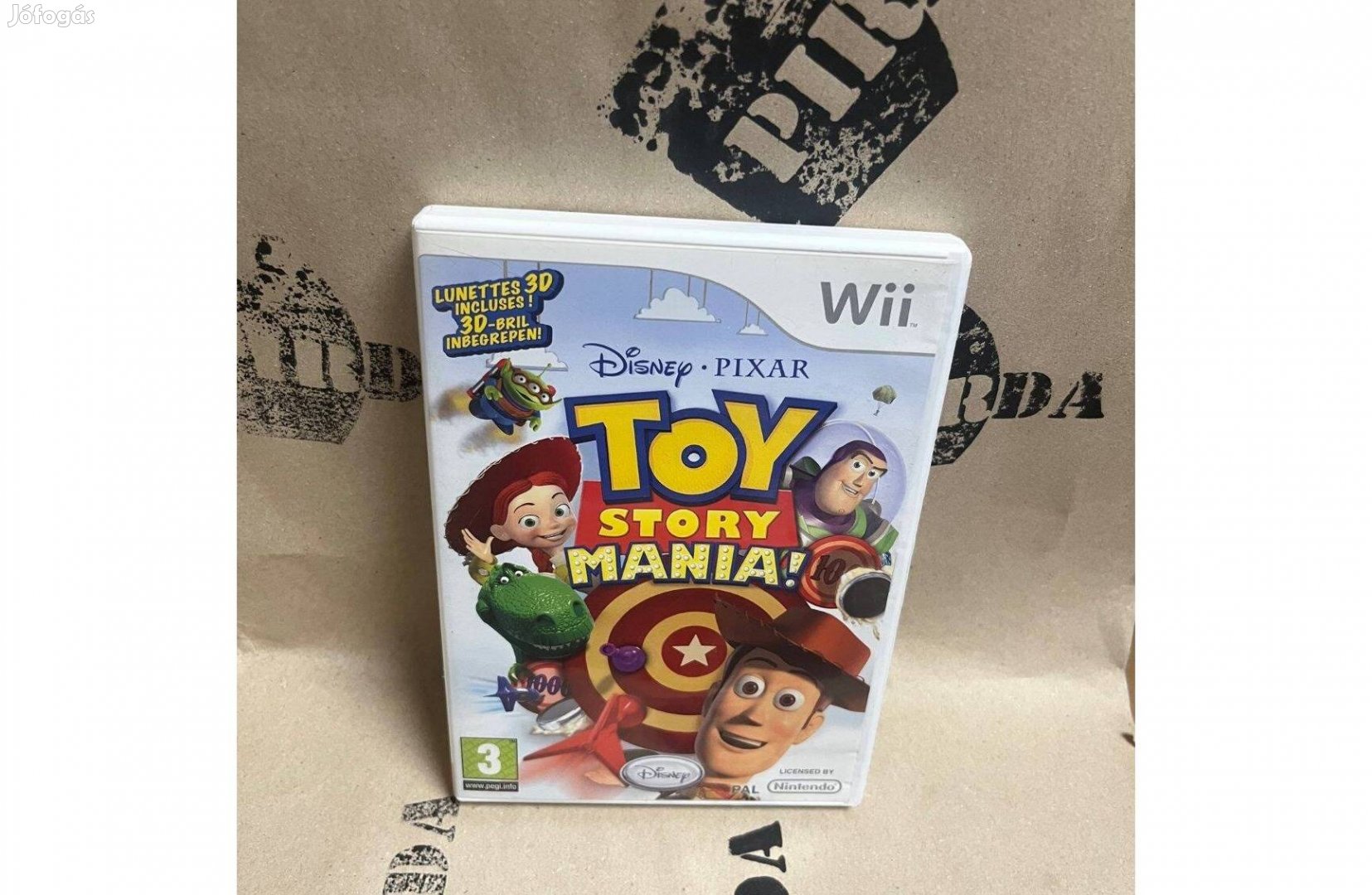 Toy Story Mania! Wii (holland borító)