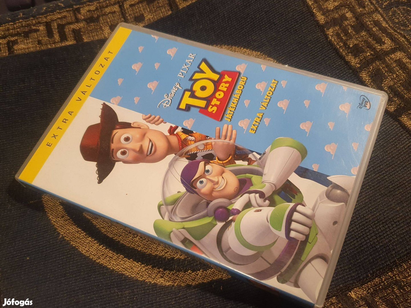 Toy Story - Játékháború 1. DVD + Buzz Lightyear figura -beszél, mozog