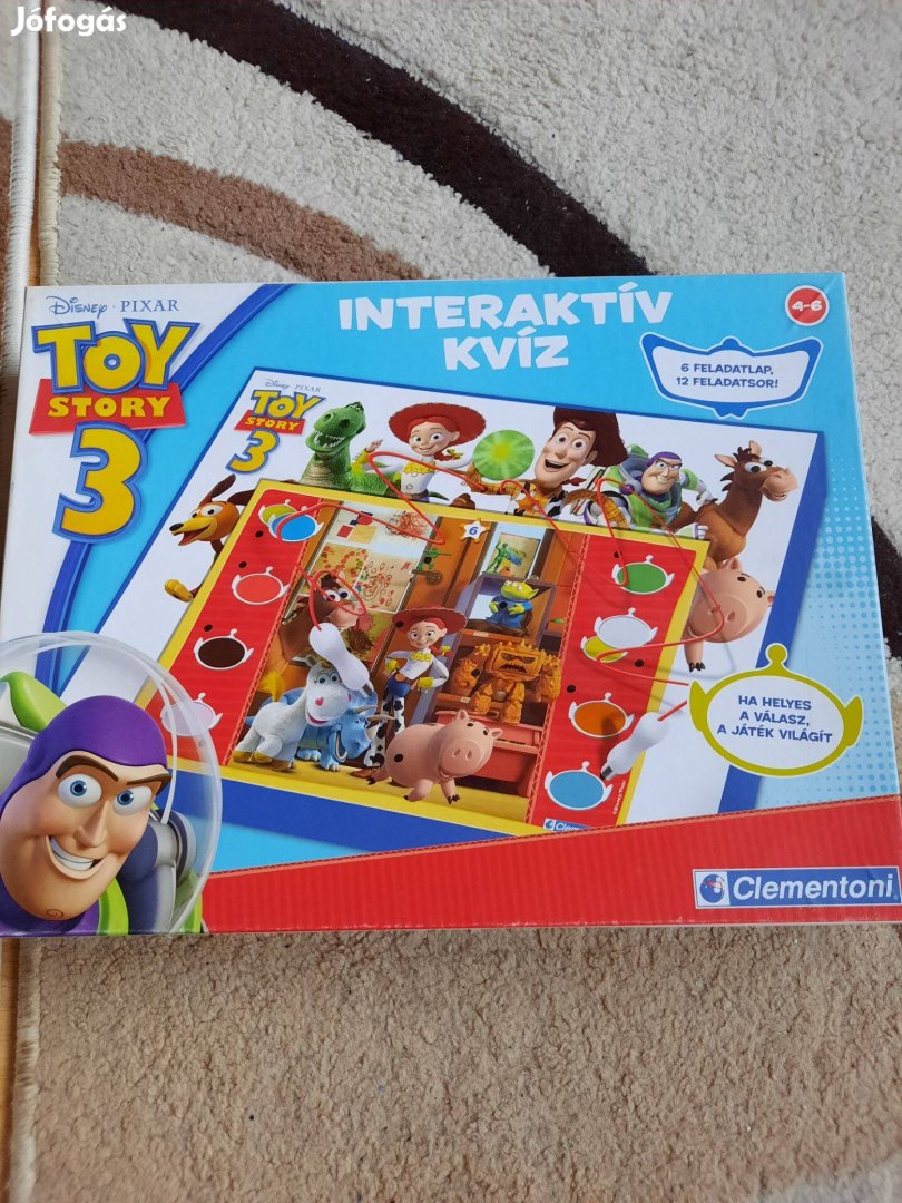 Toy Story interaktív kvíz társasjáték