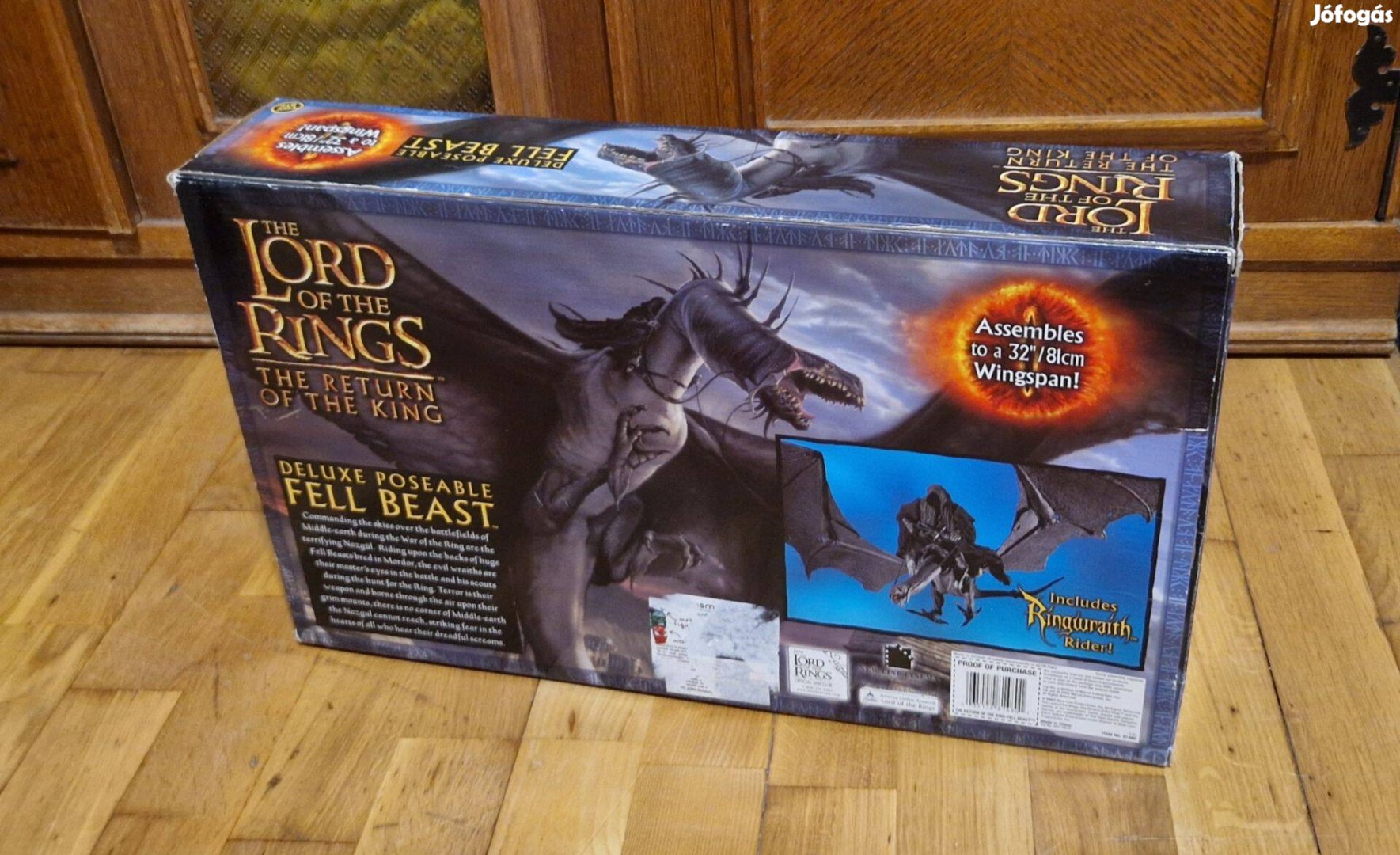 Toy biz gyűrűk ura hobbit fell beast sárkány dobozos deluxe lidérc