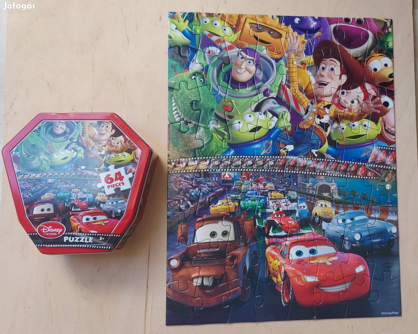 Toy story , Verdak puzzle dobozban