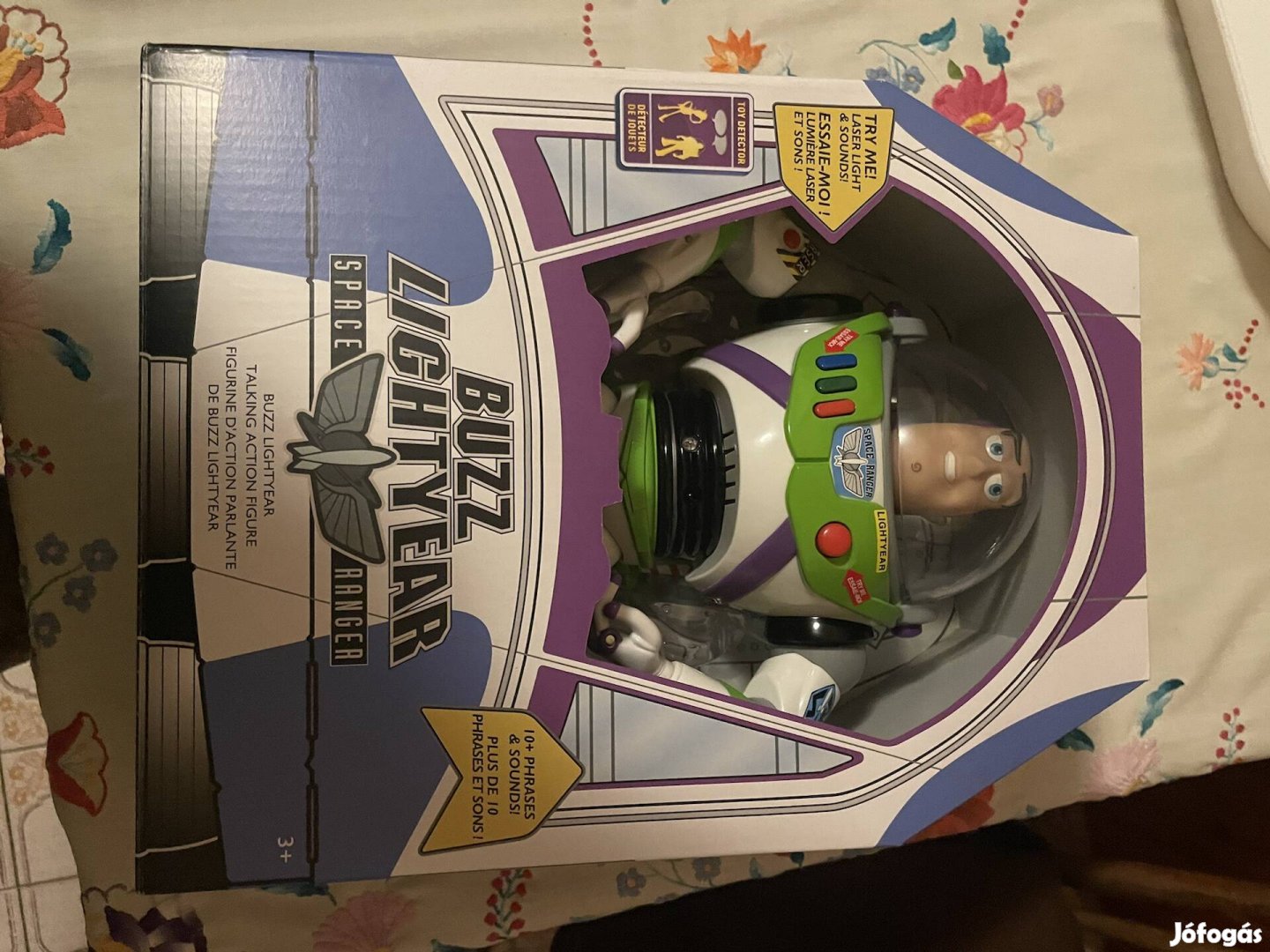 Toy story beszélő Buzz lightyear, új, bontatlan