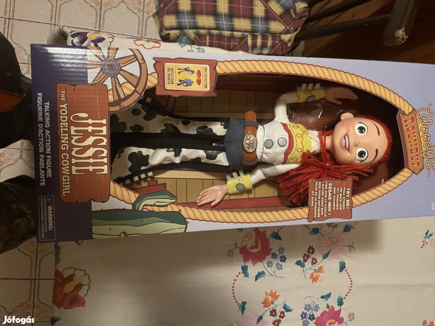 Toy story beszelo Jessie figura új,eredeti,bontatlan