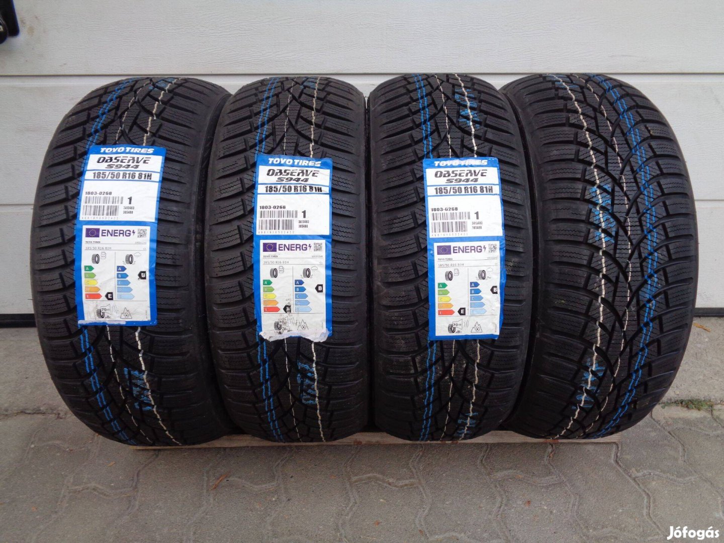 Toyo 185/50R16 Új téli gumi garnitúra eladó