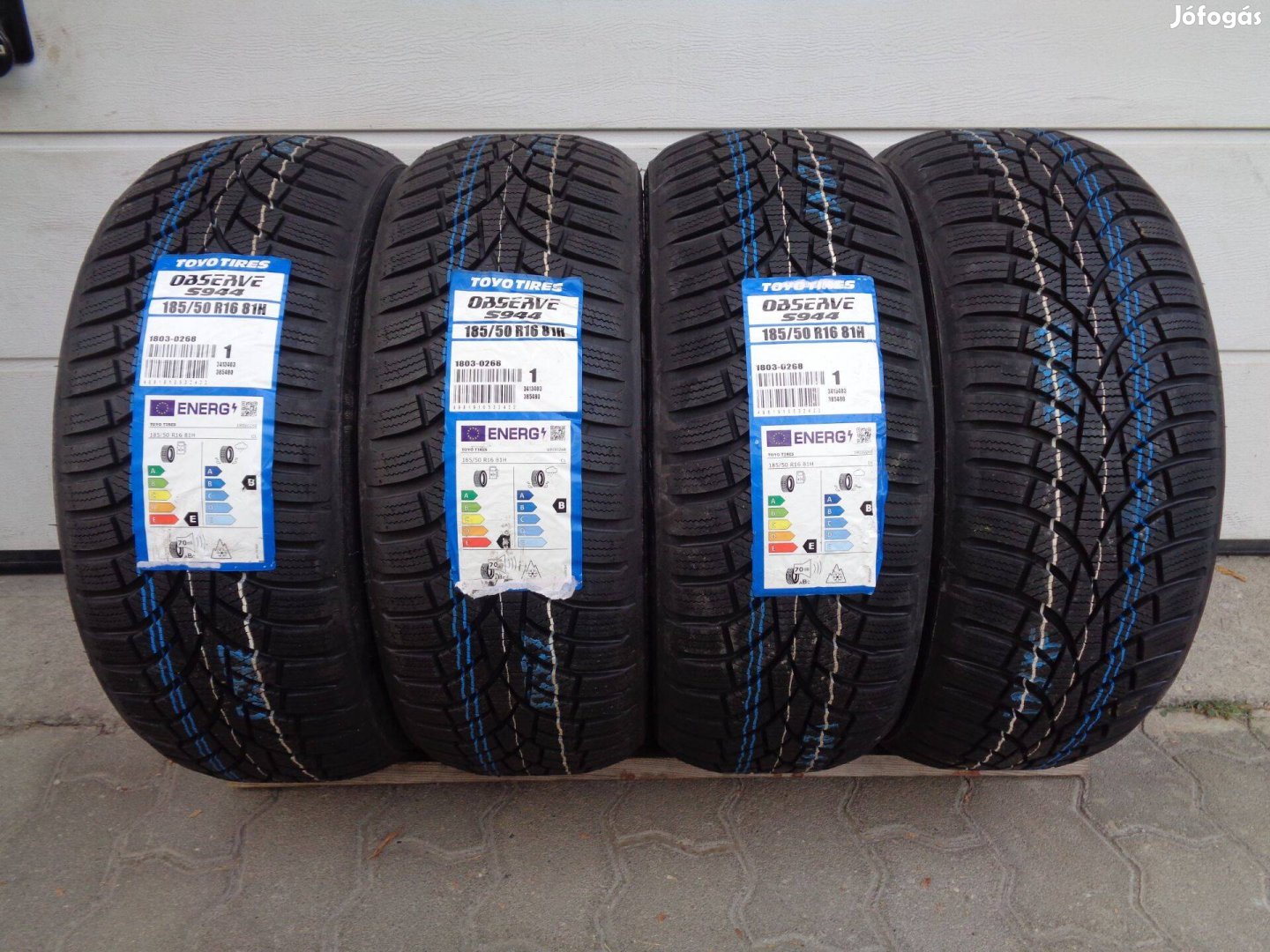 Toyo 185/50R16 új téli gumi garnitúra eladó