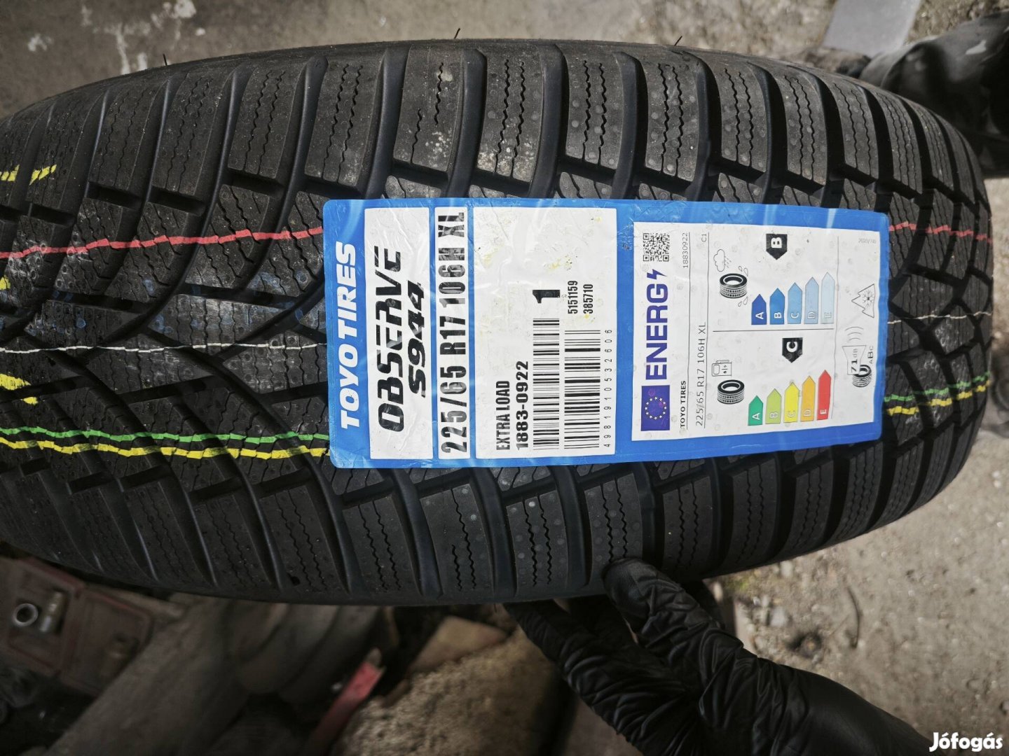 Toyo 225/65 r17 téli szett