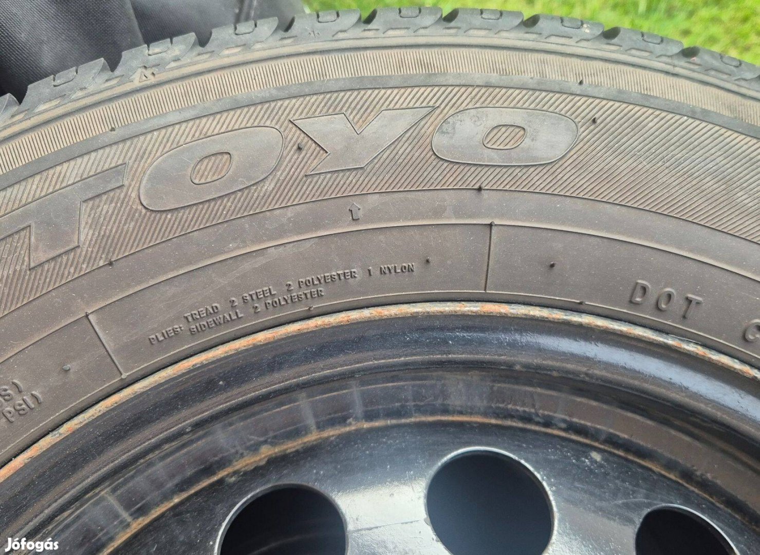 Toyo 4 évszakos Peugeot kerék eladó