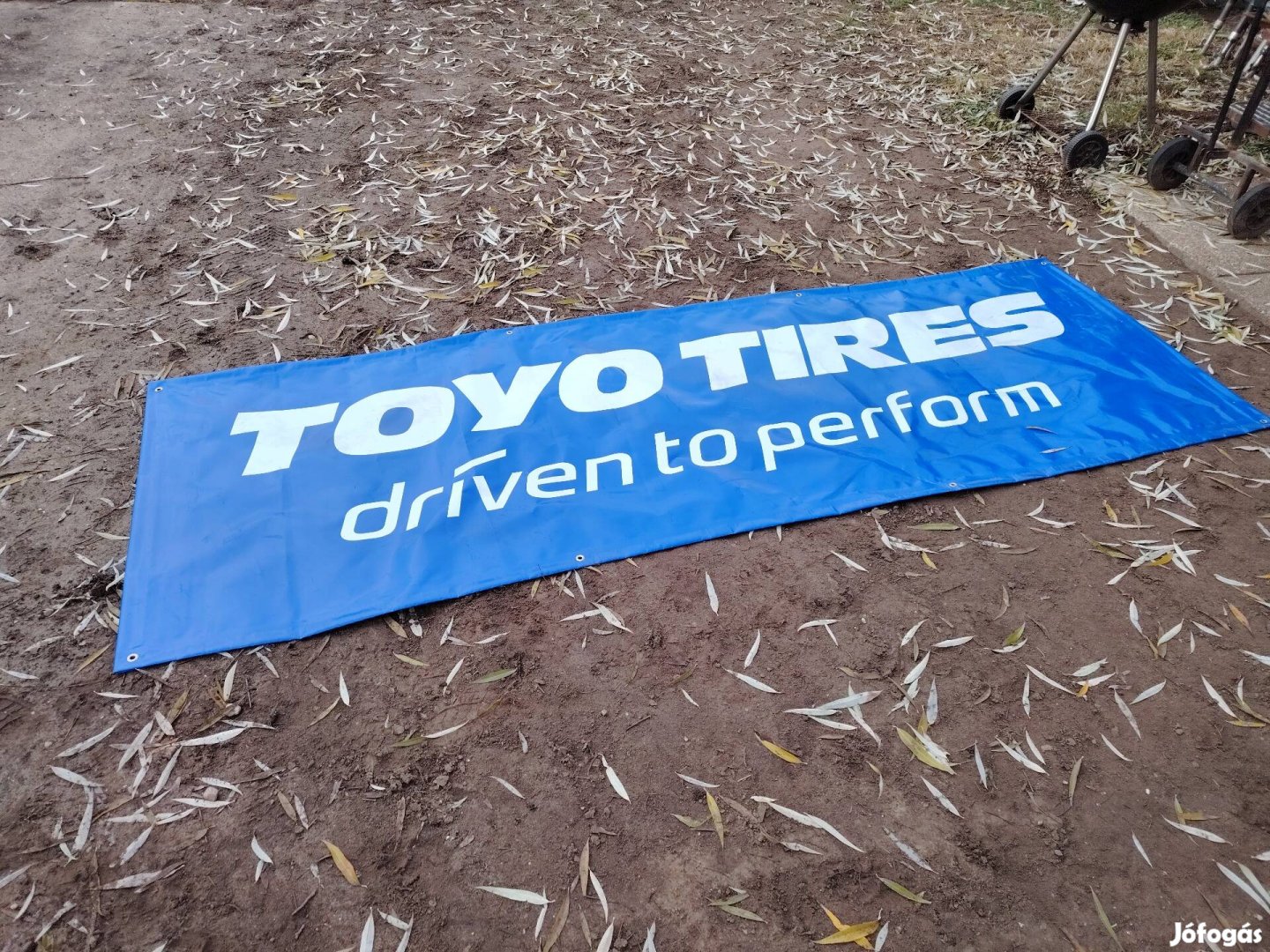 Toyo Tires reklám ponyva, molinó