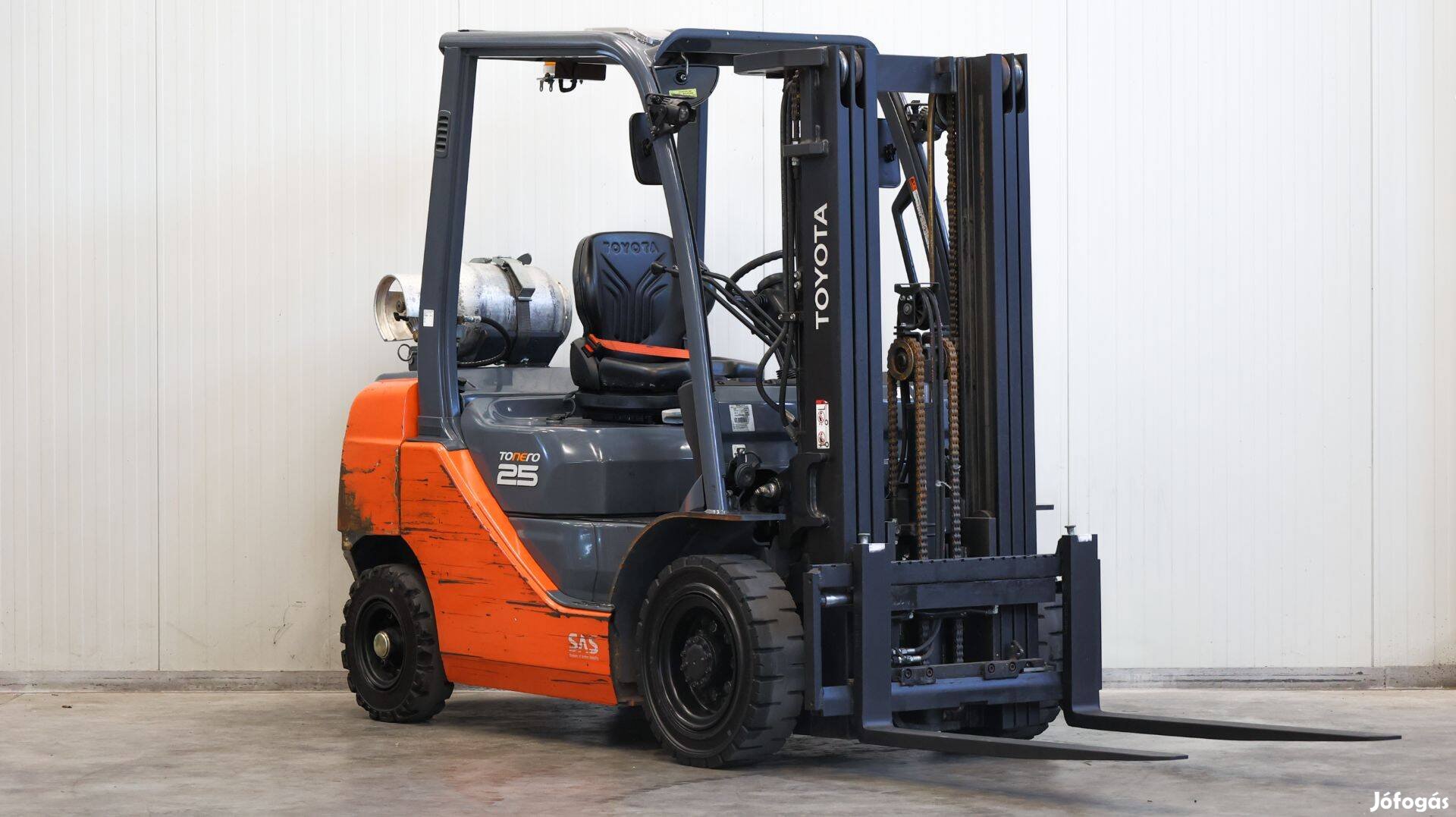 Toyota 02-8Fgf25 2,5 tonnás gázos targonca